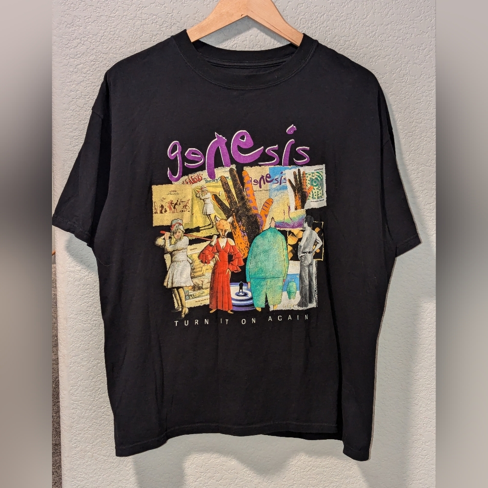 Genesis Turn It On Again 2007 Concert Tour T-shirt